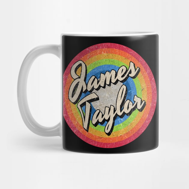 Vintage Style circle - james Taylor by henryshifter